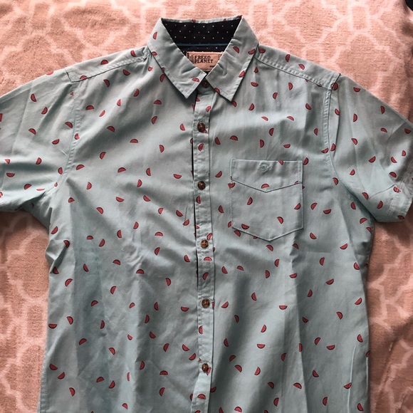 Watermelon Button Up - Picture 2 of 5